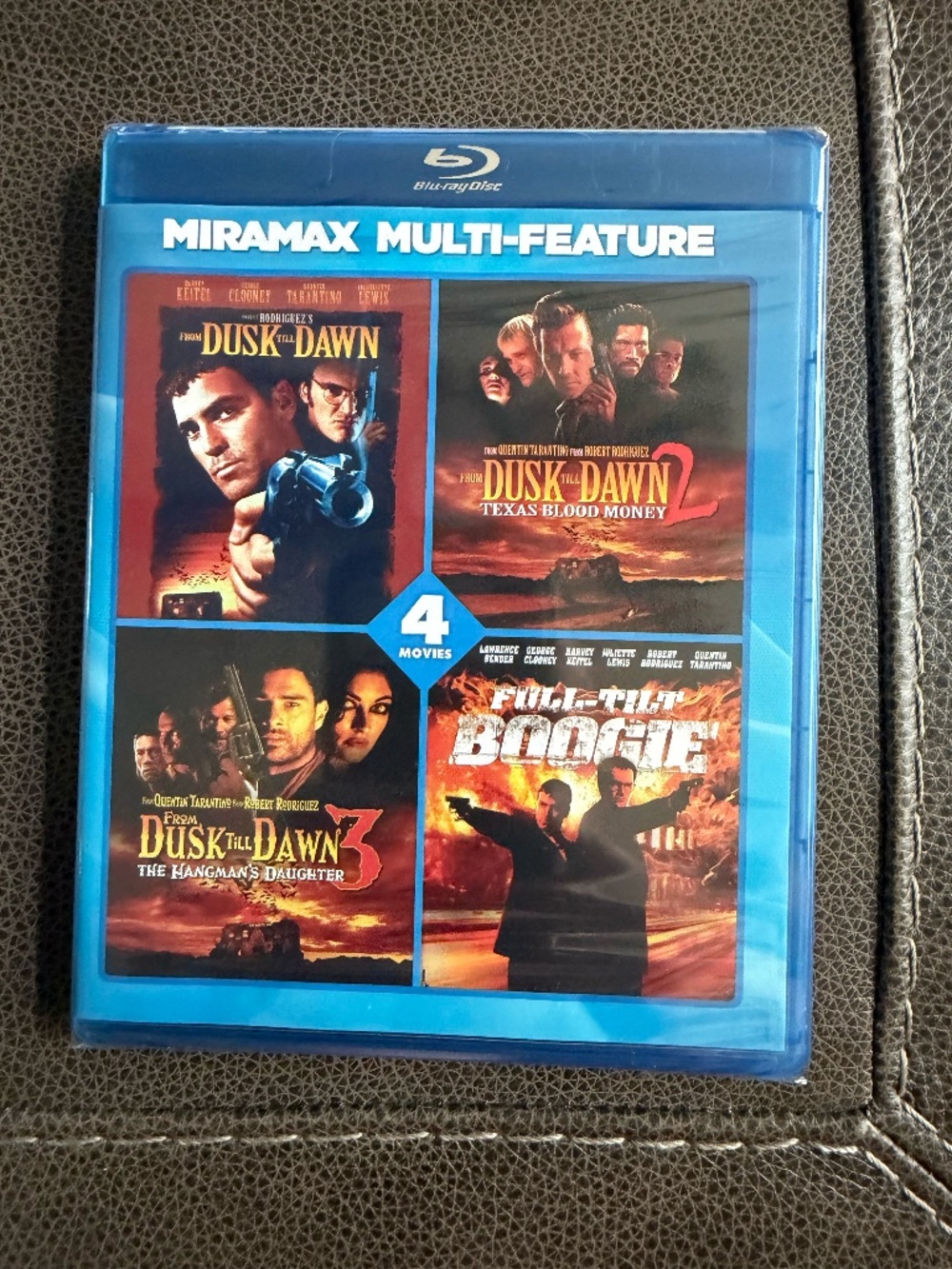 From Dusk Till Dawn 4-Feature Blu-ray Collection NEW SEALED Miramax